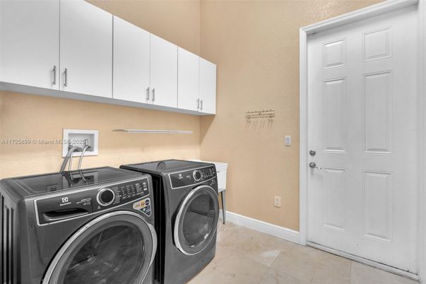 Interior, Washer
