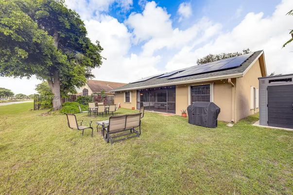 Backyard, Exterior, Solar Panels