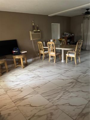 Dining room, Interior, Marble