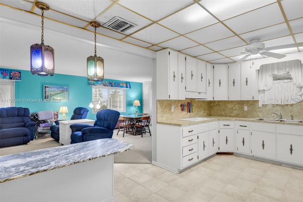 Dining room, Interior, Kitchen, Living room, Pendant Lights