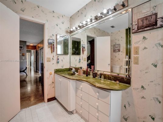 Bathroom, Dual Sink Vanities, Interior, Wood Texture Flooring