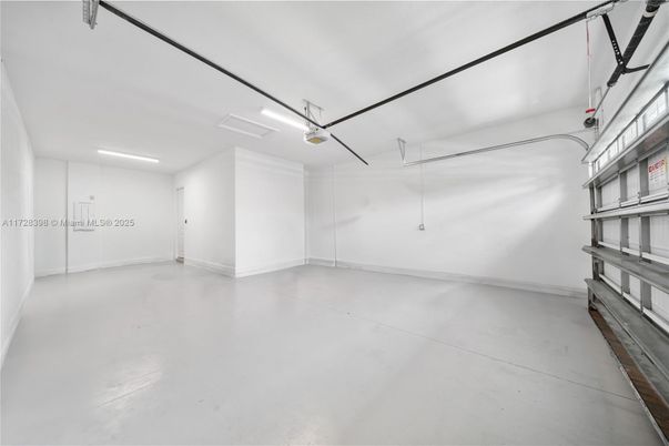 Garage, Interior, Recessed Lighting