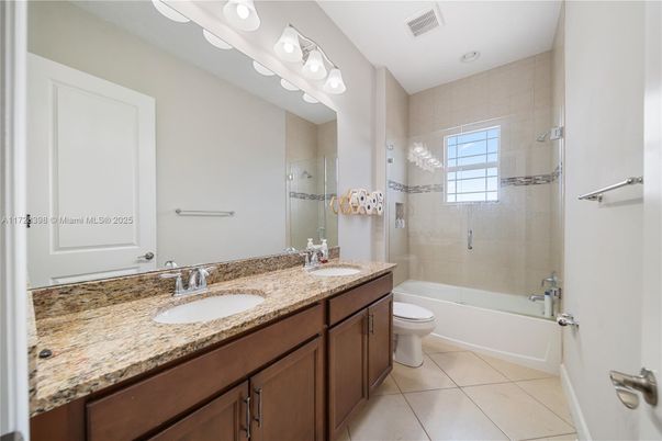 Bathroom, Dual Sink Vanities, Glass Shower, Interior