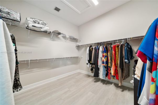 Interior, Recessed Lighting, Walk-in Closets, Wood Texture Flooring