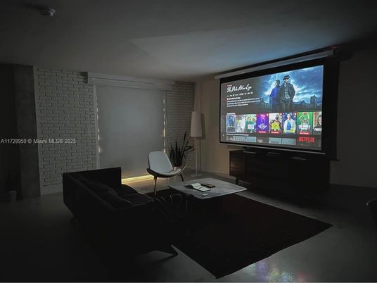 Interior, Living room, Stone Walls