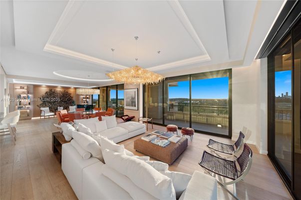 Chandelier, Dining room, Interior, Living room, Recessed Lighting, Wood Texture Flooring