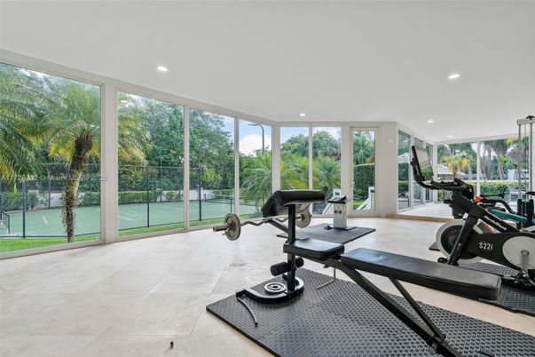 Fitness Equipment, Interior, Recessed Lighting