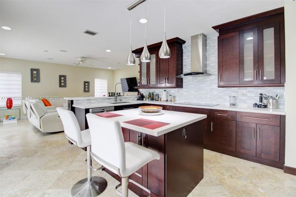 Interior, Kitchen, Pendant Lights, Recessed Lighting