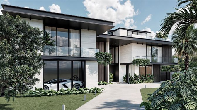 Backyard, Exterior, Facade, Modern