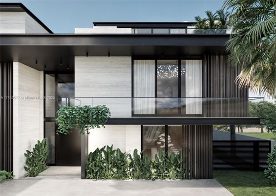 Exterior, Facade, Modern