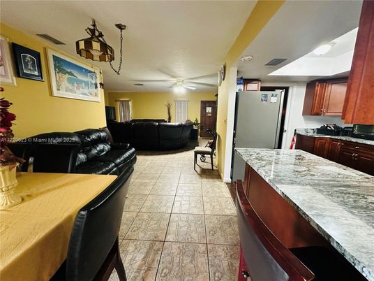 Interior, Kitchen, Living room