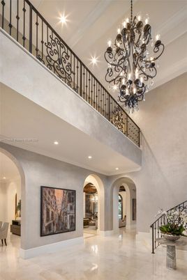 Chandelier, Interior, Recessed Lighting