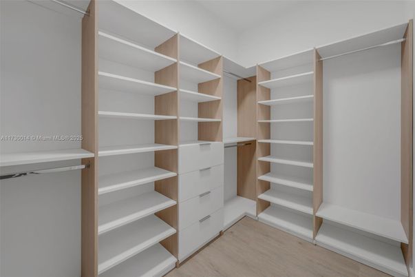 Interior, Walk-in Closets, Wood Texture Flooring