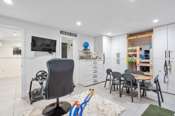 Home Office, Interior, Recessed Lighting