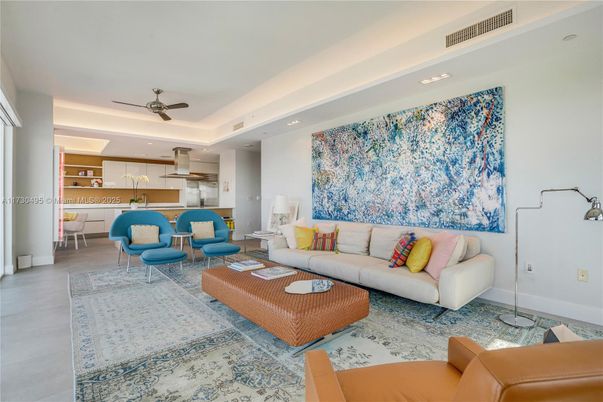 Interior, Kitchen, Living room, Recessed Lighting