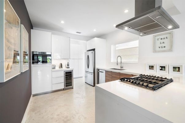 Interior, Kitchen, Recessed Lighting, Stainless Steel Appliances