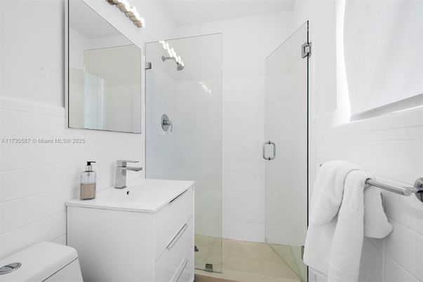 Bathroom, Glass Shower, Interior