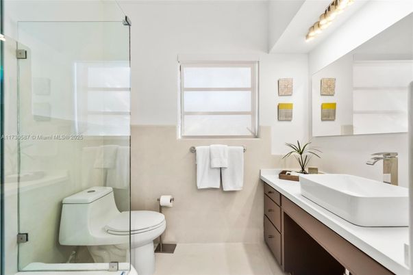 Bathroom, Glass Shower, Interior