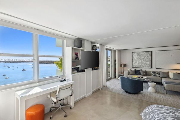 Home Office, Interior, Living room, Water