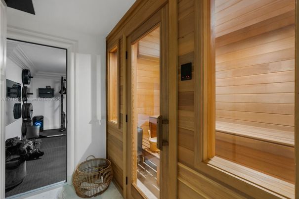 Interior, Sauna Room