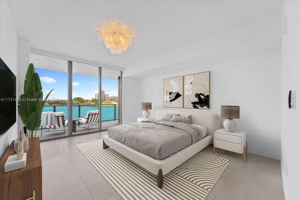Bedroom, Chandelier, Interior, Water