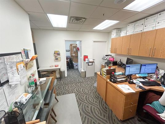 Home Office, Interior, Recessed Lighting