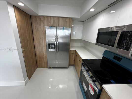 Interior, Kitchen, Recessed Lighting, Stainless Steel Appliances