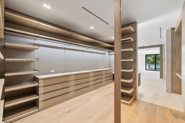 Interior, Recessed Lighting, Walk-in Closets, Wood Texture Flooring