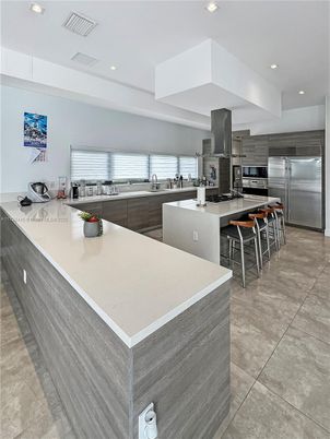 Interior, Kitchen, Recessed Lighting, Stainless Steel Appliances