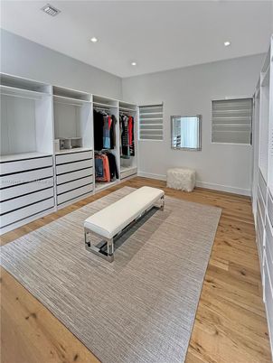 Interior, Recessed Lighting, Walk-in Closets, Wood Texture Flooring