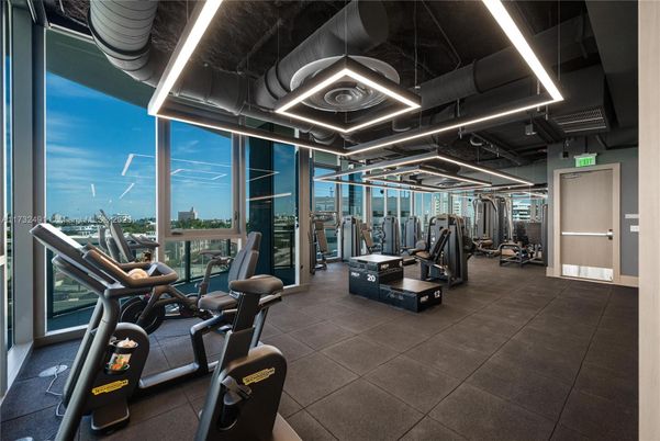 Fitness Equipment, Gym, Interior