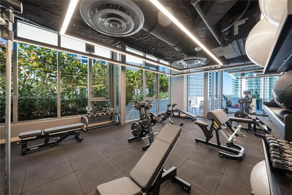 Fitness Equipment, Gym, Interior