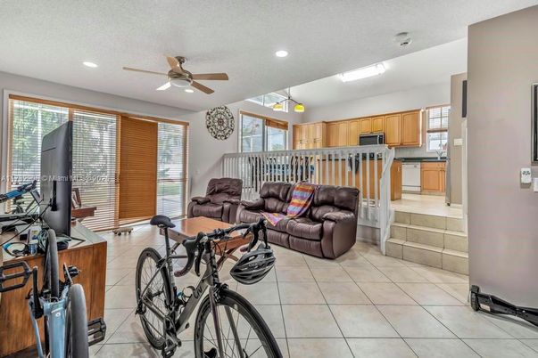 Interior, Kitchen, Living room, Recessed Lighting