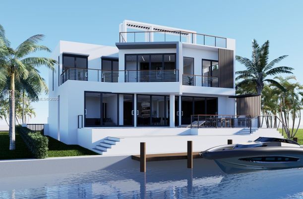 Exterior, Facade, Modern