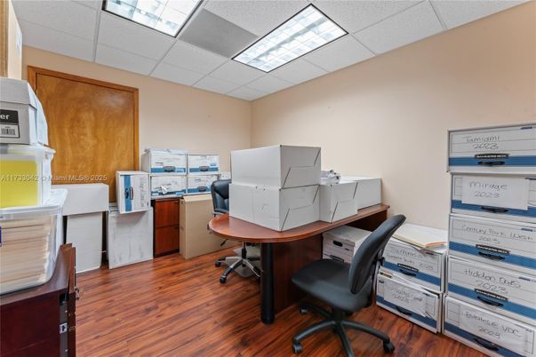 Home Office, Interior, Wood Texture Flooring