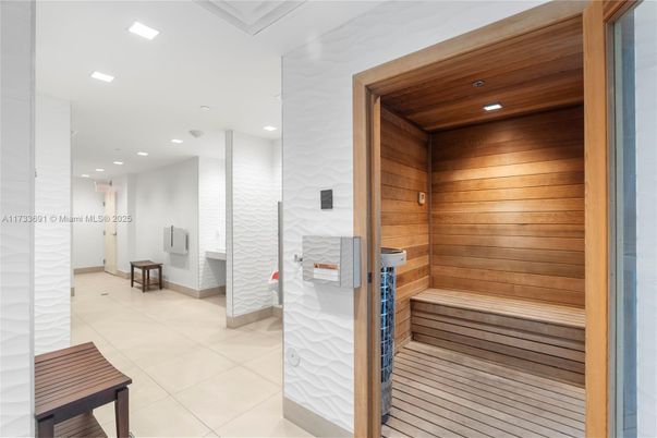 Interior, Recessed Lighting, Sauna Room