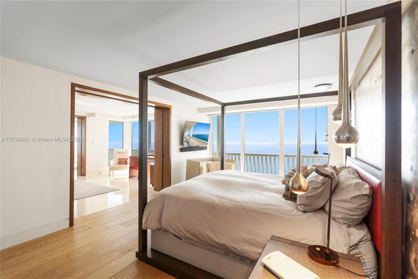 Bedroom, Interior, Water, Wood Texture Flooring