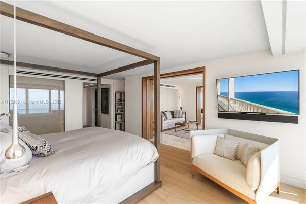 Bedroom, Interior, Water, Wood Texture Flooring