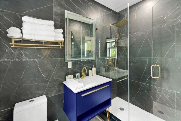 Bathroom, Glass Shower, Interior