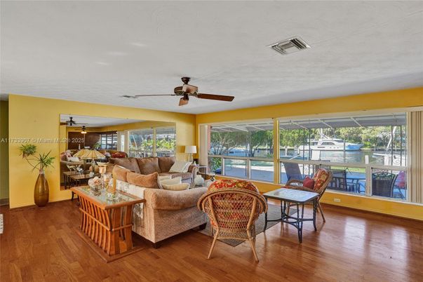 Interior, Living room, Sun Room, Water, Wood Texture Flooring