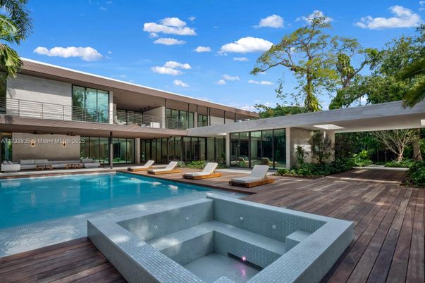 Exterior, Pool, Wood Texture Flooring