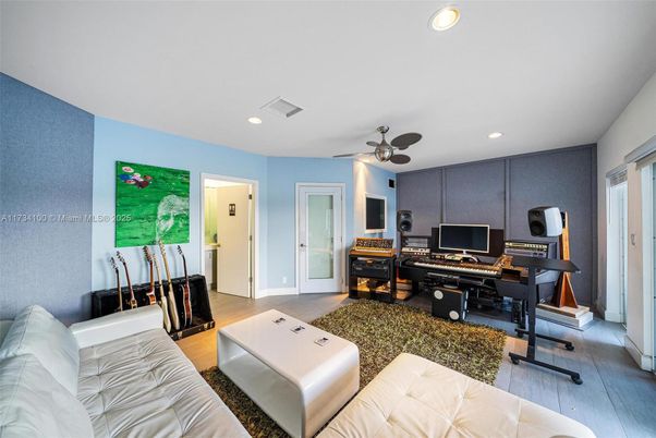 Home Office, Interior, Recessed Lighting