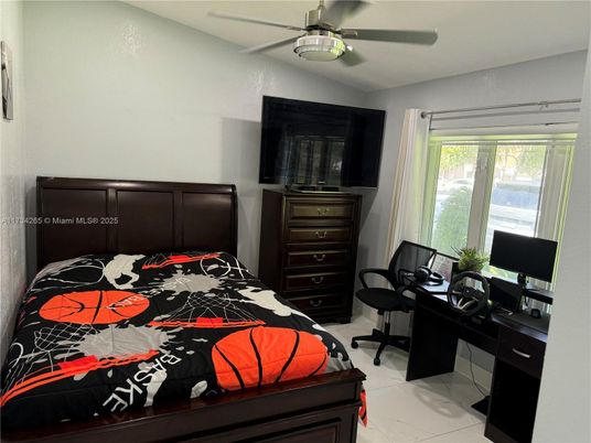Bedroom, Home Office, Interior