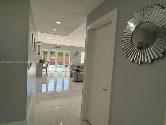 Interior, Marble, Recessed Lighting