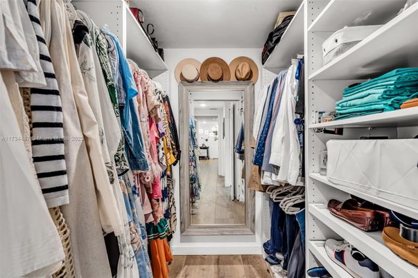 Interior, Walk-in Closets, Wood Texture Flooring