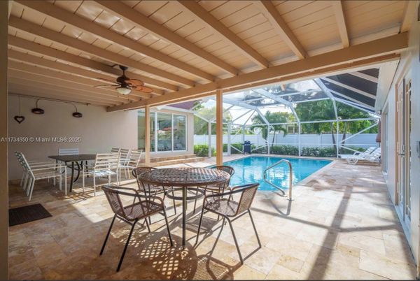 Dining room, Glass Ceilings, Interior, Pool, Sun Room