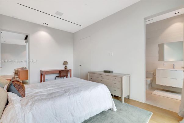 Bathroom, Bedroom, Interior, Recessed Lighting, Wood Texture Flooring