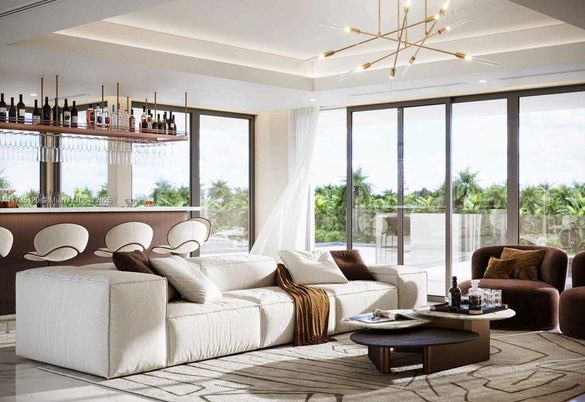 Interior, Living room, Pendant Lights, Recessed Lighting