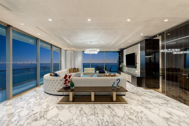 Chandelier, Interior, Living room, Marble, Recessed Lighting, Water
