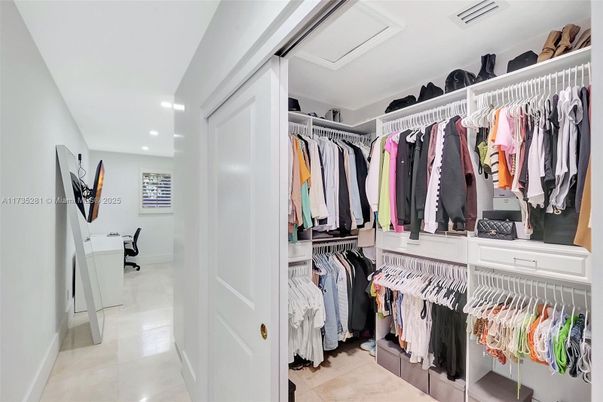 Interior, Recessed Lighting, Walk-in Closets